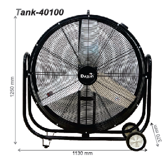 Quạt Tank Dasin 40100